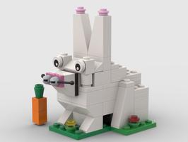 Набор LEGO MOC-132991 Rabbit / Bunny (11717 Alternate Build)