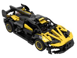 Набор LEGO MOC-133111 42151 Bugatti Monster Bolide Extreme RC