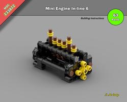 Набор LEGO MOC-133872 Mini Engine Inline 6