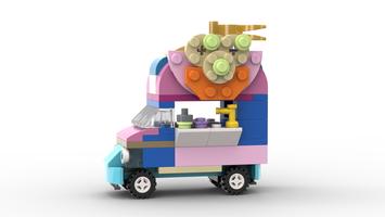 Набор LEGO MOC-134379 11018 Food van