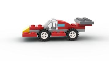 Набор LEGO MOC-134383 11018 Race car