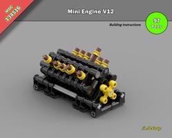 Набор LEGO MOC-134516 Mini Engine V12