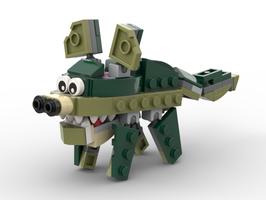 Набор LEGO MOC-134728 croc pig