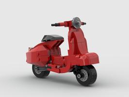 Набор LEGO MOC-134912 40517 Vespa front end remodel