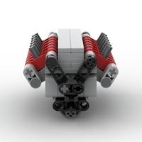 Набор LEGO MOC-135083 Mini Engine V12 - 60 Degree