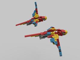 Набор LEGO MOC-135698 Scarlet Macaw