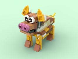Набор LEGO safari pig