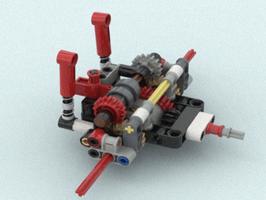 Набор LEGO MOC-136030 Most s blokirowkoi differenchiala
