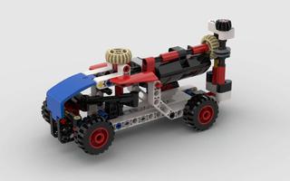 Набор LEGO MOC-136872 42116 Side Dump Truck