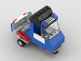 Набор LEGO MOC-138292 police patrol car