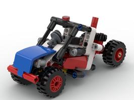 Набор LEGO MOC-138352 42116 - Rear Wheel Steering Buggy