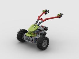 Набор LEGO MOC-139915 Wide-Track Single-Axle Tractor with Boxer Engine