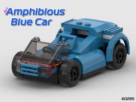 Набор LEGO MOC-140552 60285 Amphibious Blue Car