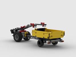 Набор LEGO MOC-140661 Tipping Trailer for Single-Axle Tractor