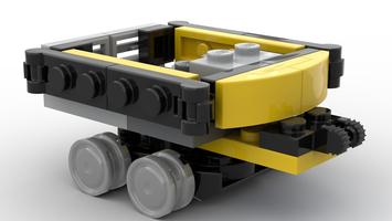 Набор LEGO MOC-141068 31014 Double axle trailer