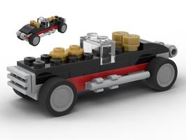 Набор LEGO MOC-141558 1959 Troy Vintage Race Car (30644)