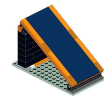 Набор LEGO MOC-141567 Hot-Wheels 4 of 5: Down Ramp