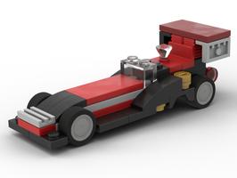 Набор LEGO MOC-141893 Dragster (30644)