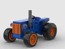 Набор LEGO MOC-141979 Blue tractor