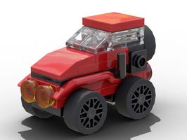 Набор LEGO Smol Red SUV with Crowbar Fenders