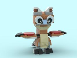 Набор LEGO MOC-142469 31137 Owl