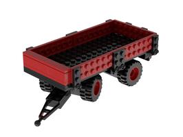 Набор LEGO MOC-142758 Tractor trailer