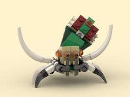 Набор LEGO MOC-142960 31058 peacock spider