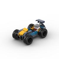 Набор LEGO MOC-142985 60218 - C Model Off Road Go Cart