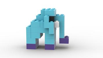 Набор LEGO MOC-143146 11030 Elephant