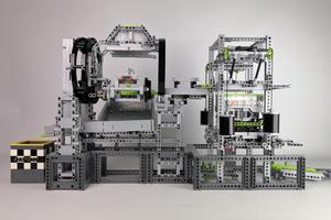 Набор LEGO MOC-143255 Rotary Dumper & Train Elevator