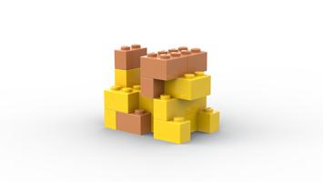 Набор LEGO MOC-143312 11030 Lion