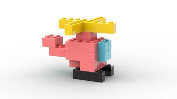 Набор LEGO MOC-143314 11030 Helicopter