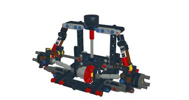 Набор LEGO MOC-143378 Legotyres Macpherson Strut Suspension