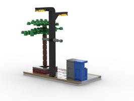 Набор LEGO MOC-143436 Main Street Sports Store Sidewalk Build