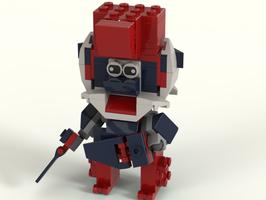 Набор LEGO MOC-143896 Papa Smurf