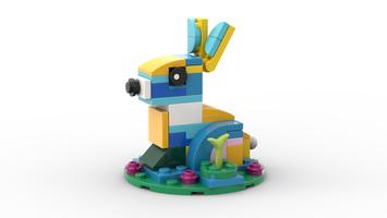 Набор LEGO MOC-144315 31136 Bunny
