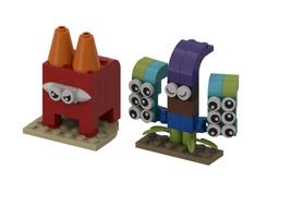 Набор LEGO MOC-144701 Peacock & Predators