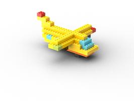 Набор LEGO MOC-145066 Basic Airplane