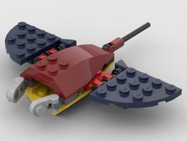 Набор LEGO MOC-145076 31102 Manta Ray