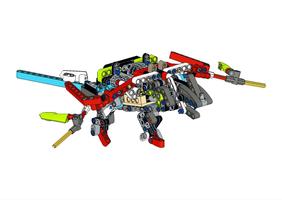 Набор LEGO MOC-145319 Bipedal Dragon