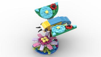 Набор LEGO MOC-146623 31136 Butterfly