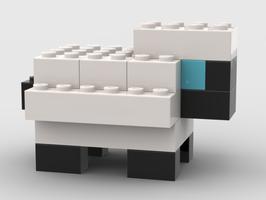 Набор LEGO MOC-146633 11030 - sheep
