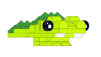 Набор LEGO MOC-146962 Baby Crocodile