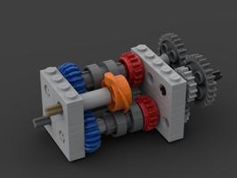 Набор LEGO MOC-147054 LEGO 4 speed gearbox