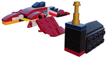 Набор LEGO MOC-147156 31102 Dragon with Building