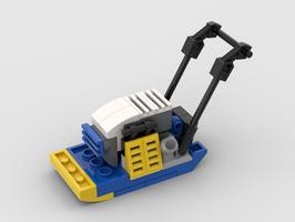 Набор LEGO MOC-147479 31087 - Vibrating plate compactor
