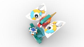 Набор LEGO MOC-147690 31140 Butterfly