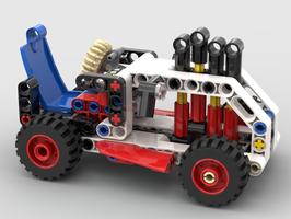 Набор LEGO MOC-147913 Garden Tractor with Four-Cylinder Engine
