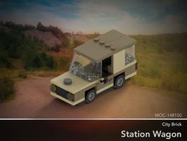 Набор LEGO MOC-148150 Station Wagon