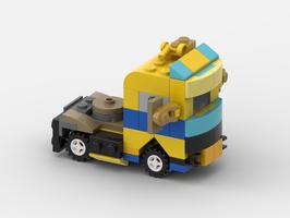 Набор LEGO MOC-148317 11018 Yellow Truck